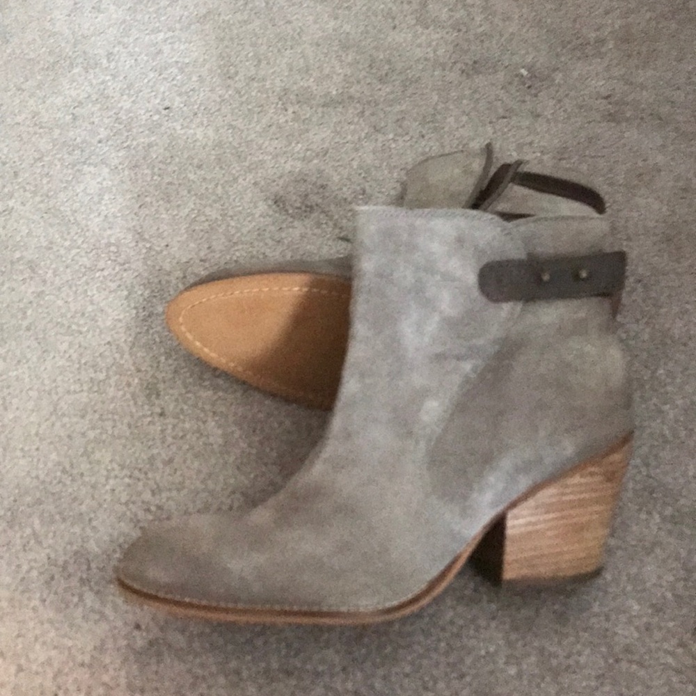 Sam Edelman gray booties - Picture 2 of 8